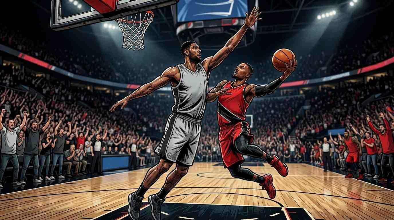 Análisis Spurs vs Trail Blazers: Claves del Playoff NBA Hoy