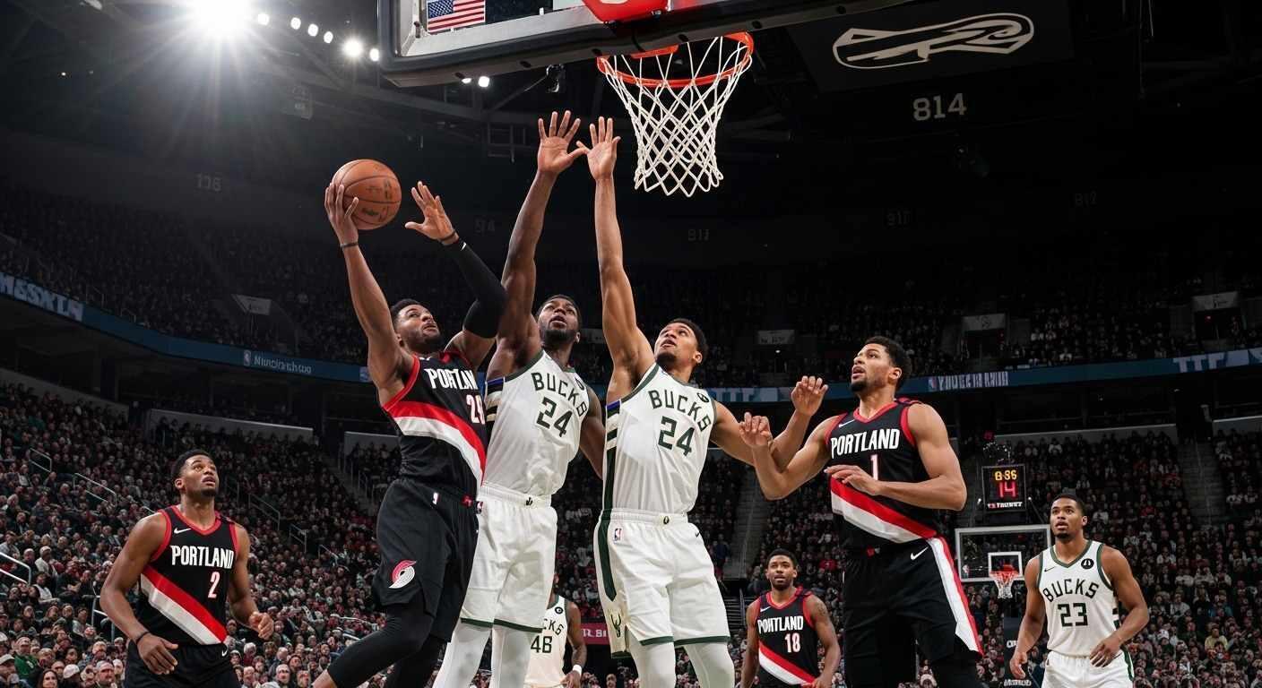 Análisis Trail Blazers vs Bucks: Claves y Pronóstico NBA Hoy