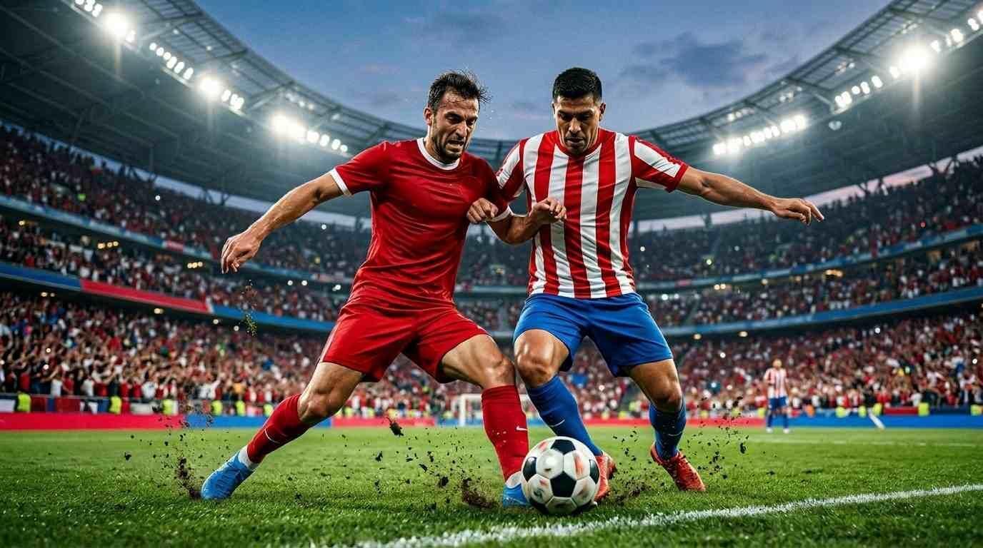 Turquía y Paraguay disputan un duelo intenso en un estadio repleto durante el Mundial 2026.