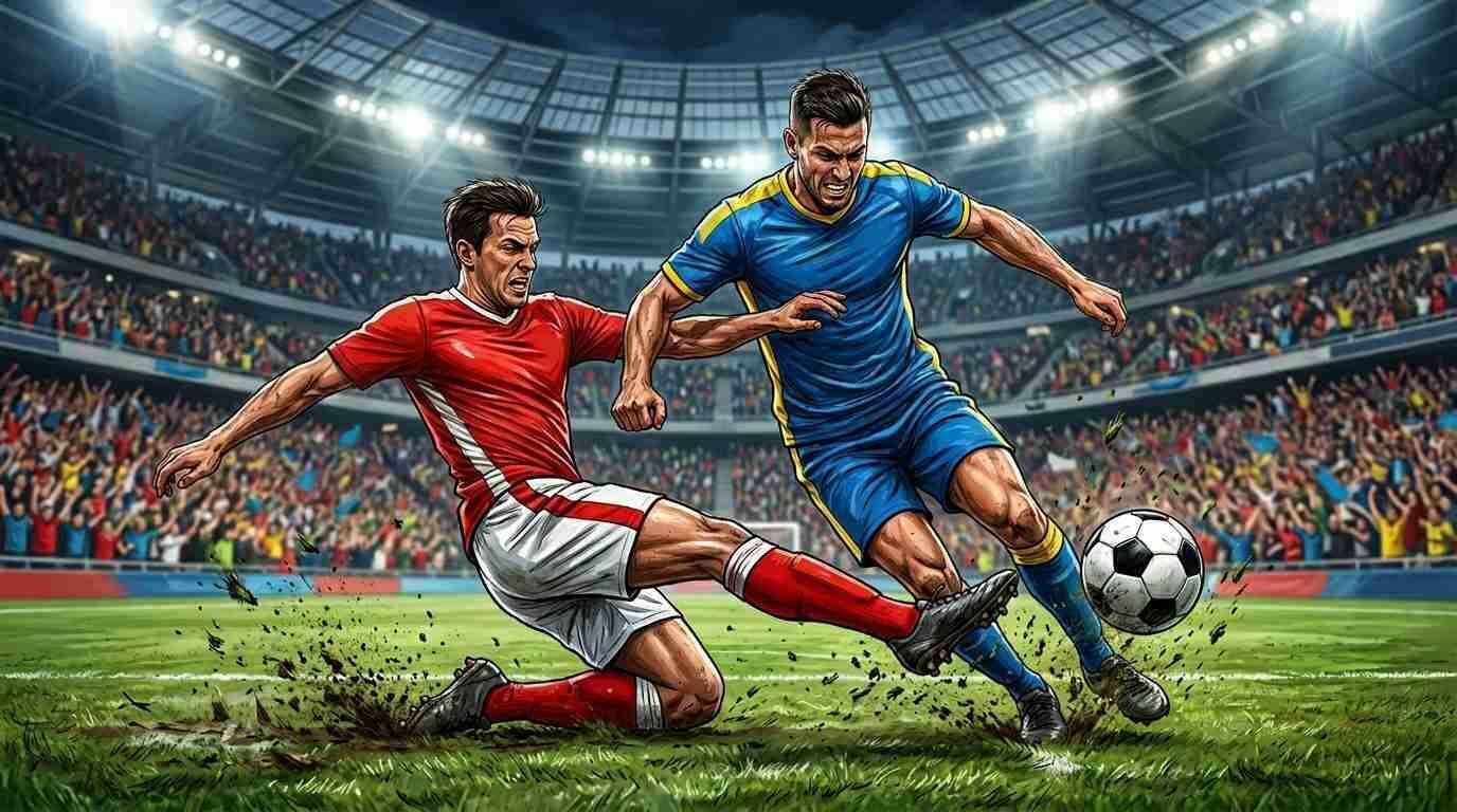 Jugadores de Canadá y Bosnia disputan el balón en un intenso partido del Mundial 2026.