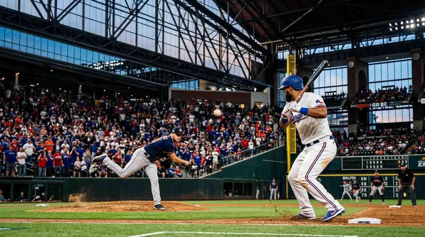 Análisis previo: Rangers vs Astros hoy en la MLB